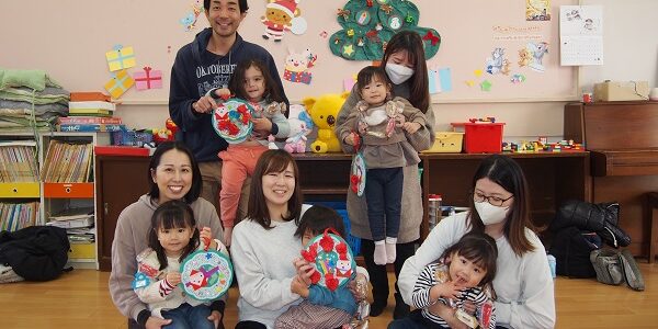 クリスマスリースを作ったよ！