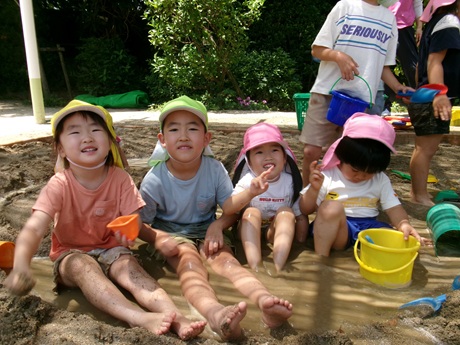 泥んこ温泉気持ちいいね!1